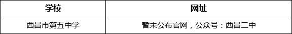 涼山州西昌市第二中學(xué)網(wǎng)址是什么？