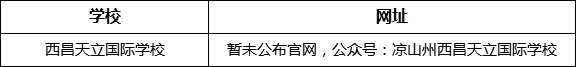 涼山州西昌天立國際學(xué)校網(wǎng)址是什么？