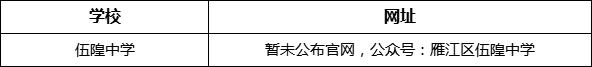 資陽市伍隍中學網(wǎng)址是什么？